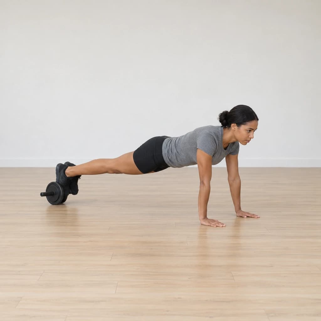 Ab Wheel Crawls