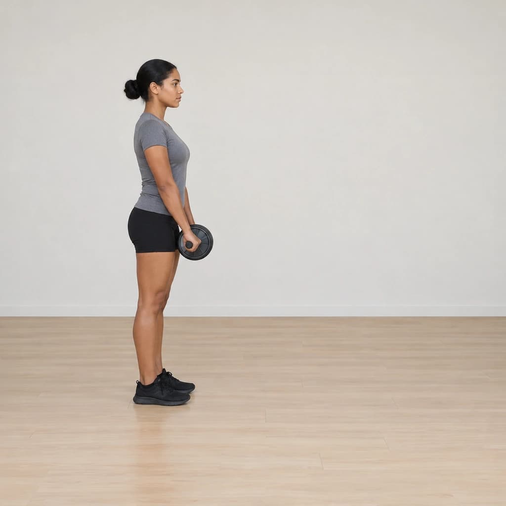 Ab Wheel Standing Rollout