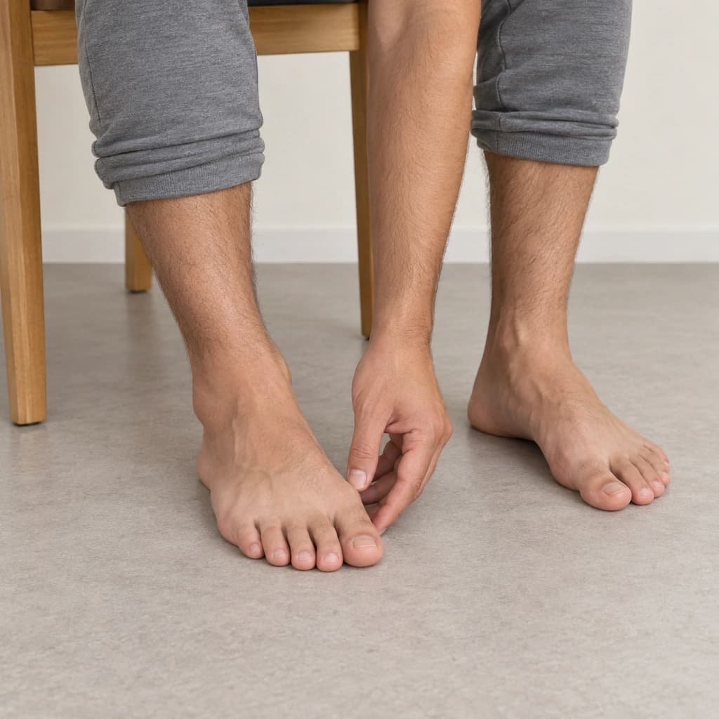Active Big Toe Abduction, Finger-Assisted, Unresisted