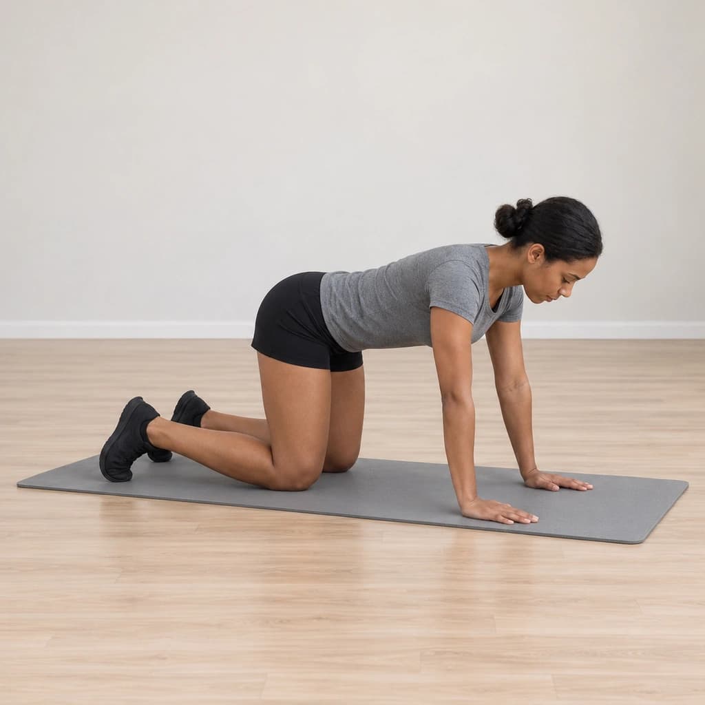 All-Fours Quad Stretch