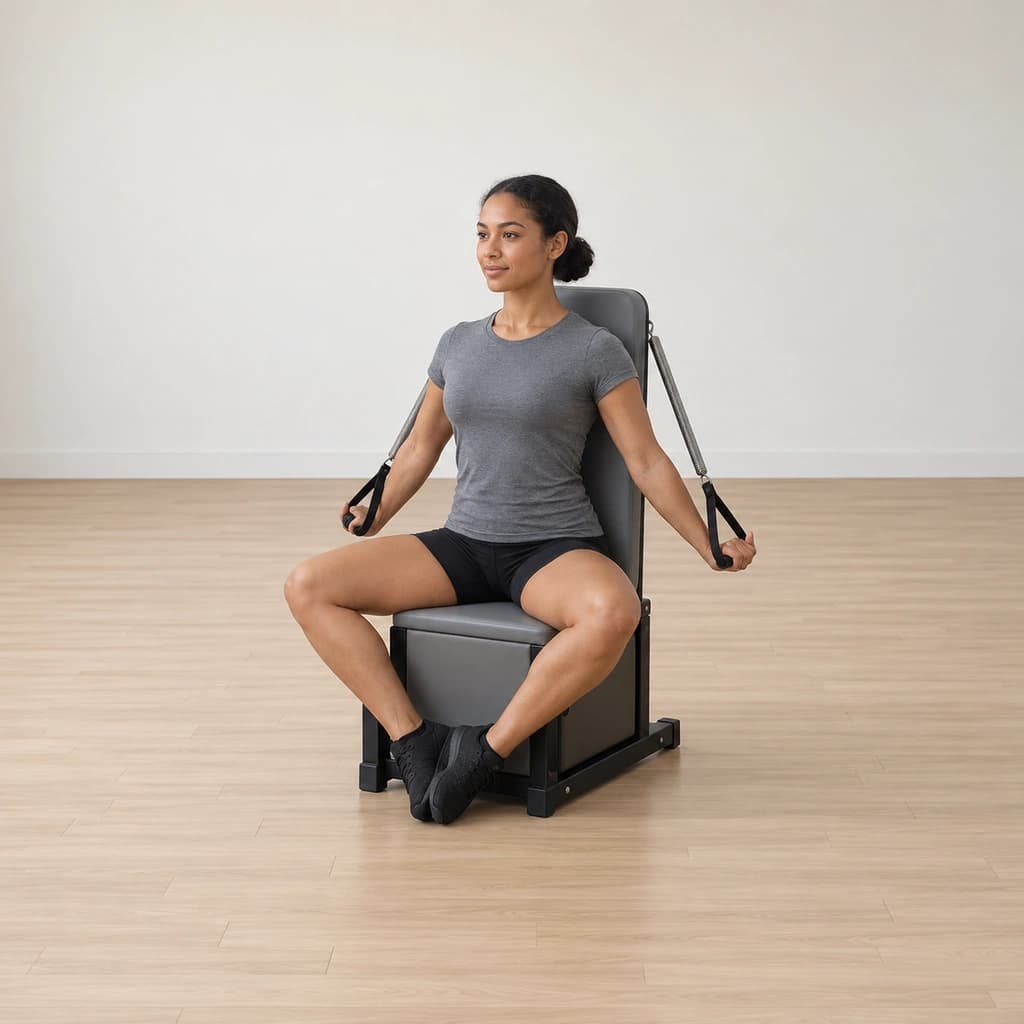 Arm Circles on the Pilates Arm Chair