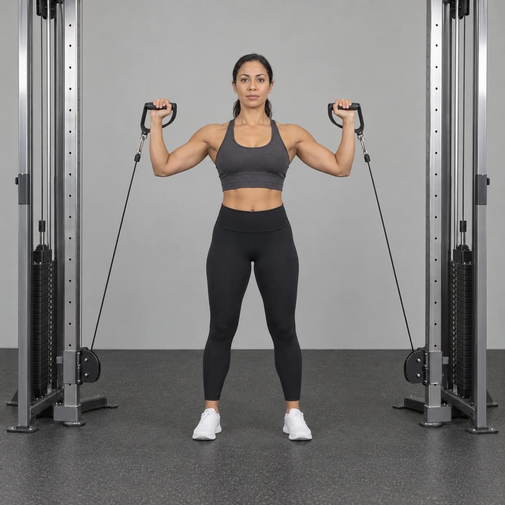 Cable Shoulder Press