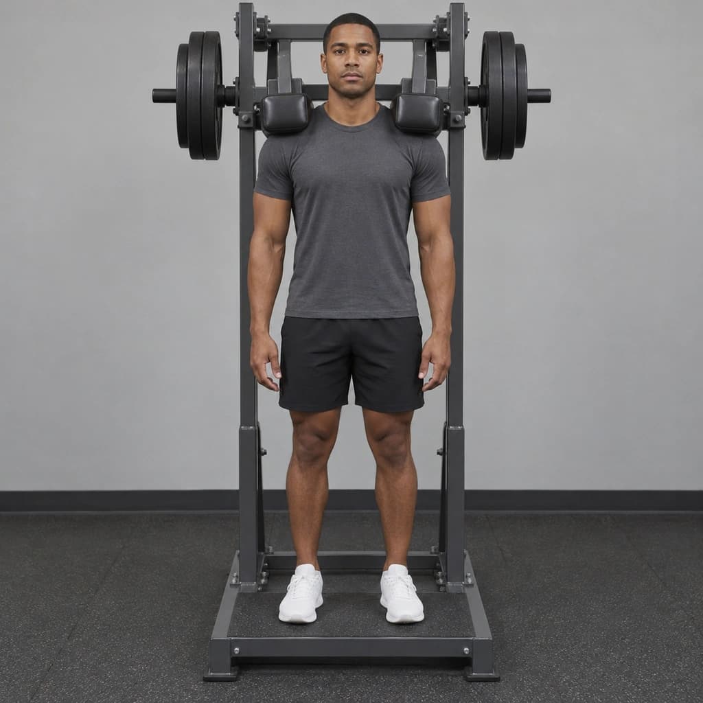 Calf-Machine Shoulder Shrug