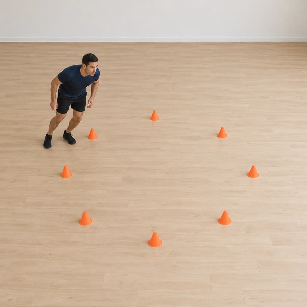 Cones Circle Drill