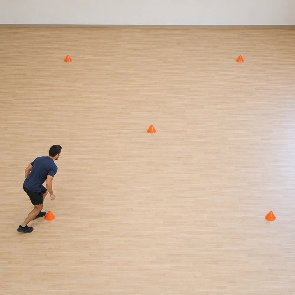 Cones Hourglass Drill