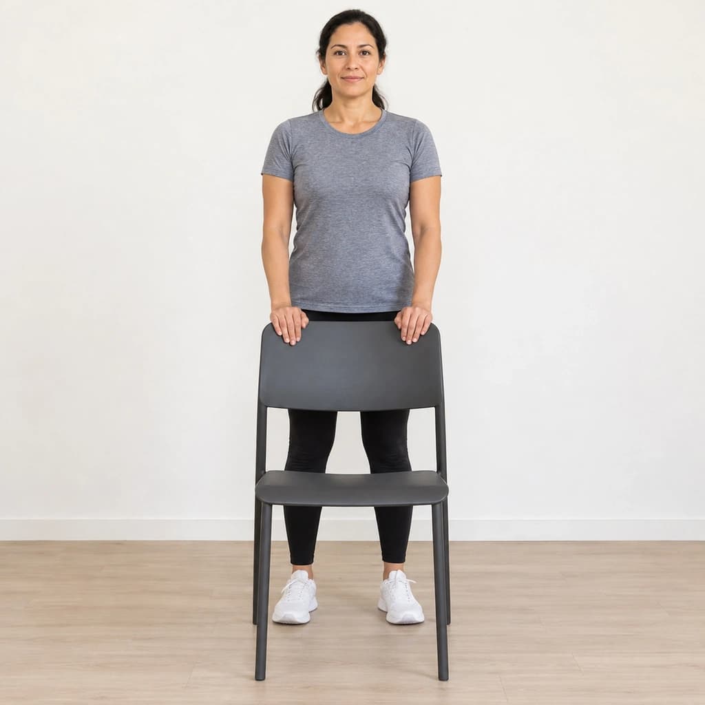Standing Sideways Leg Lift for Hip Abduction