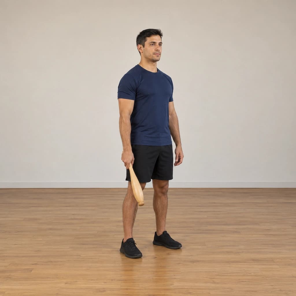 Indian Club Front-Plane Swing Pendulum