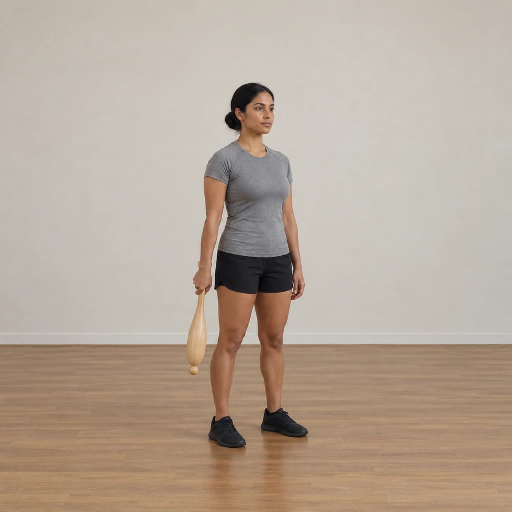 Indian Club Front Swing Pendulum and Vertical Behind the Back