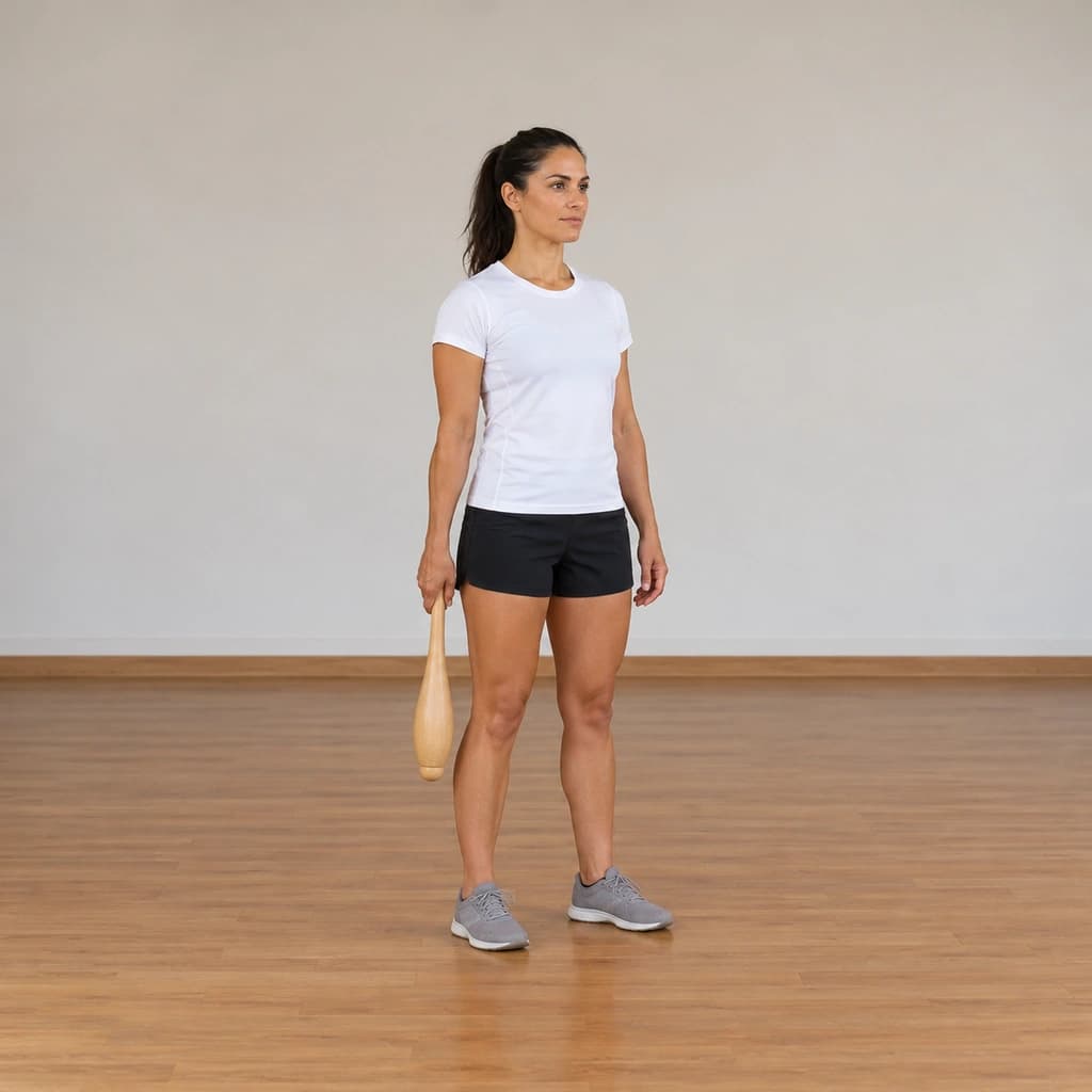 Indian Club Side-Swing Pendulum with Hand Change