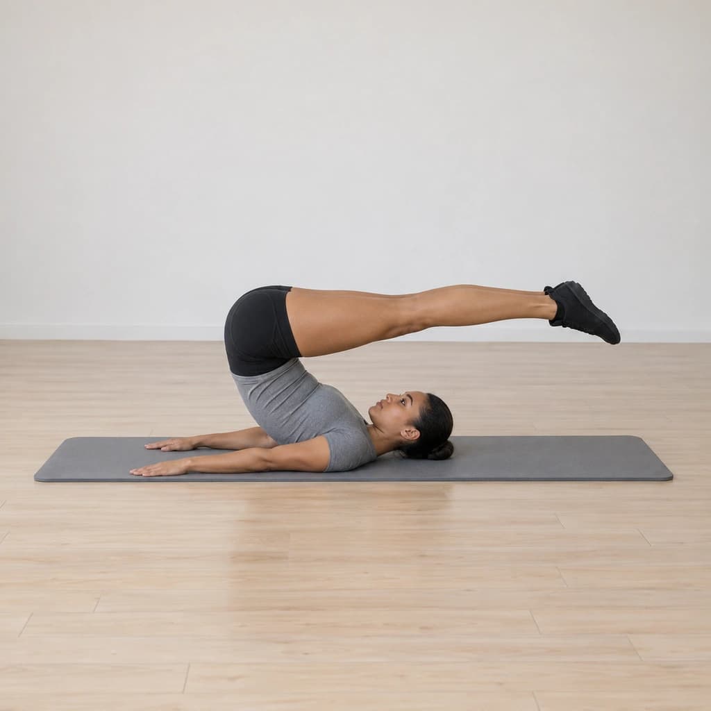 Jackknife on the Pilates Mat
