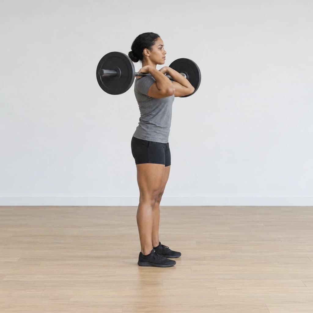 Jerk Dip Squat