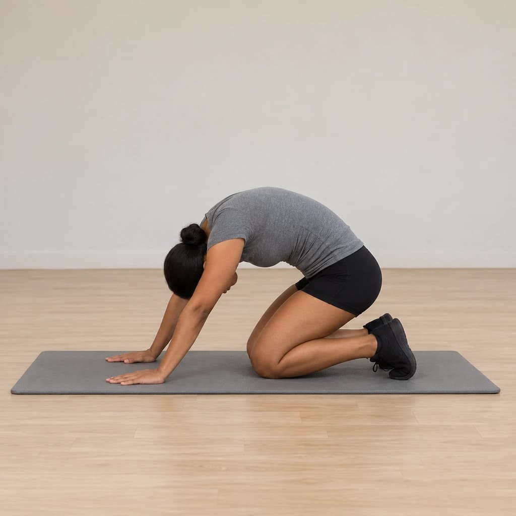 Joe's Pose on the Pilates Mat