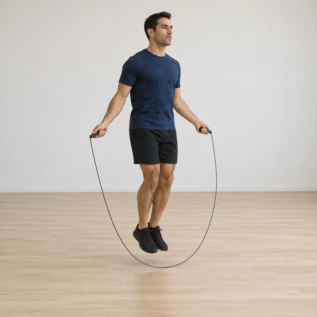 Jump Rope Single Leg Jumps