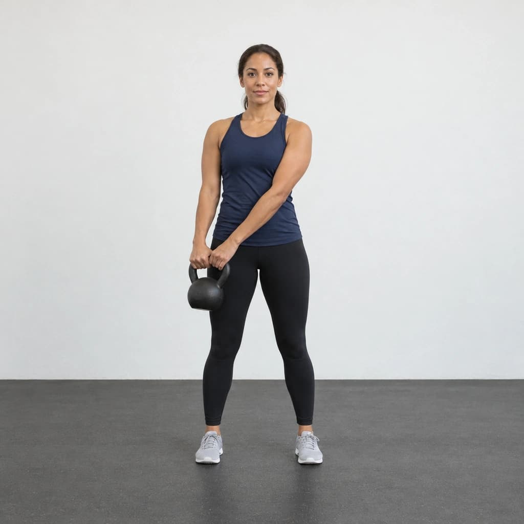 Kettlebell Across-the-Body Chop