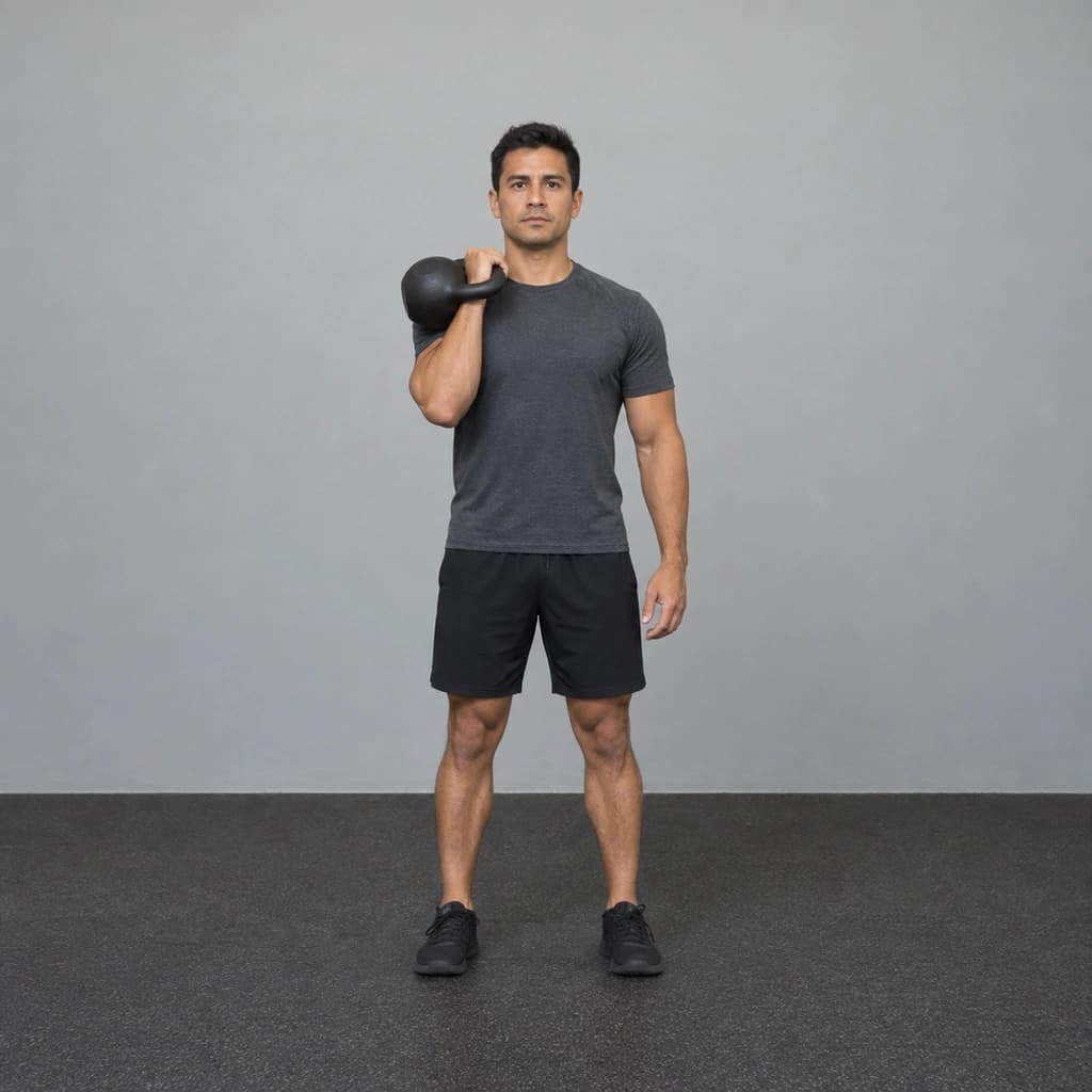 Kettlebell Arnold Press