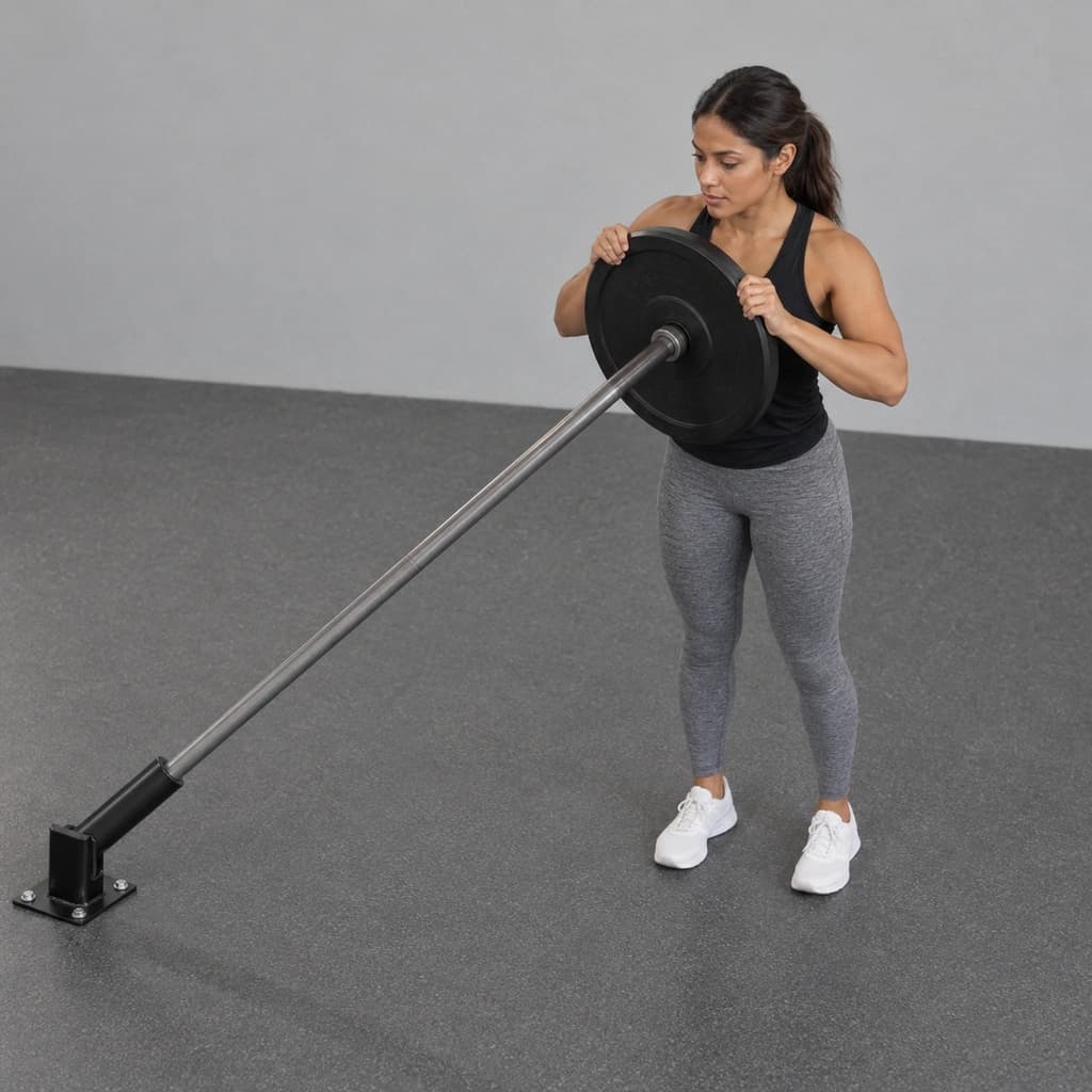 Landmine Lateral Lunge