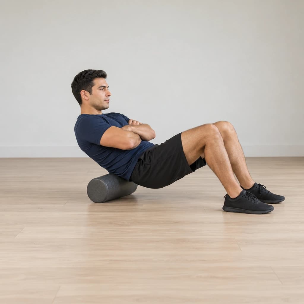 Foam Roller Lower Back
