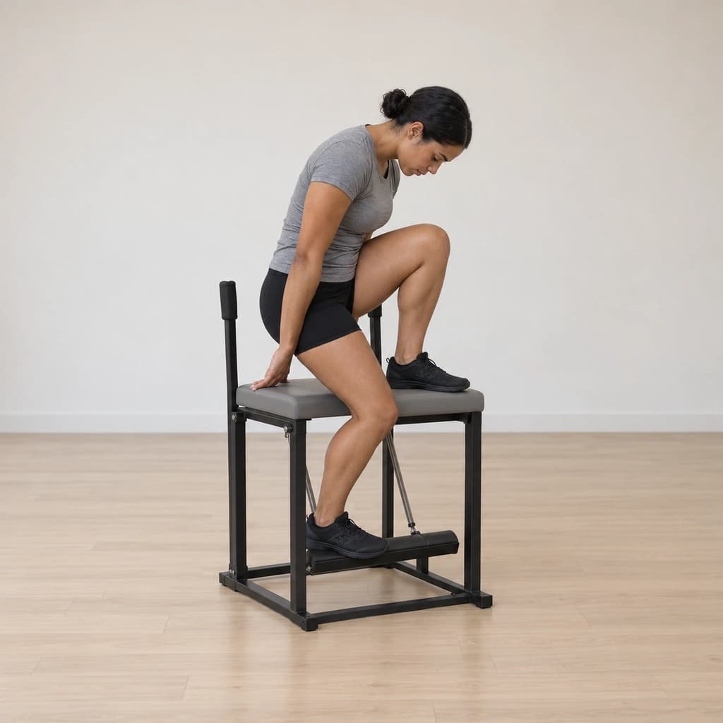Mountain Climber on the Pilates Wunda Chair