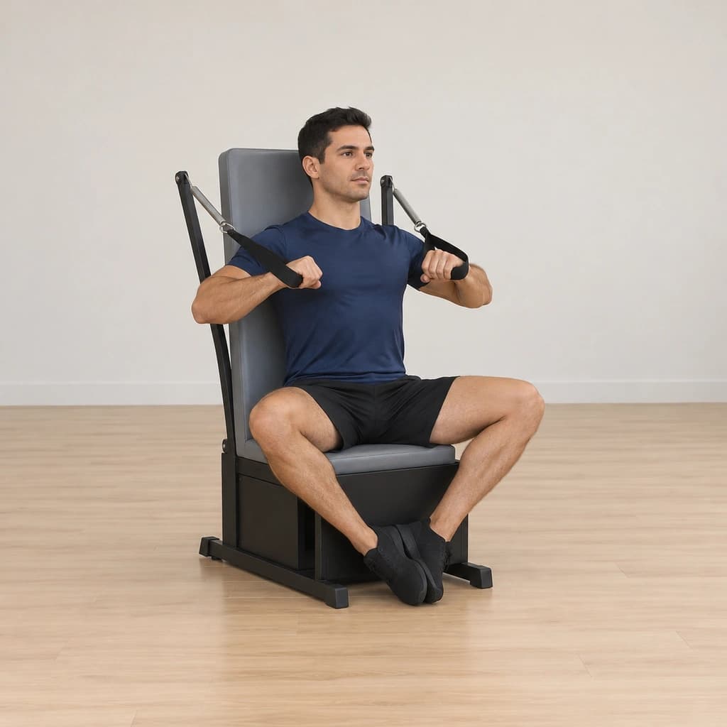 Rowing 3 on the Pilates Arm Chair