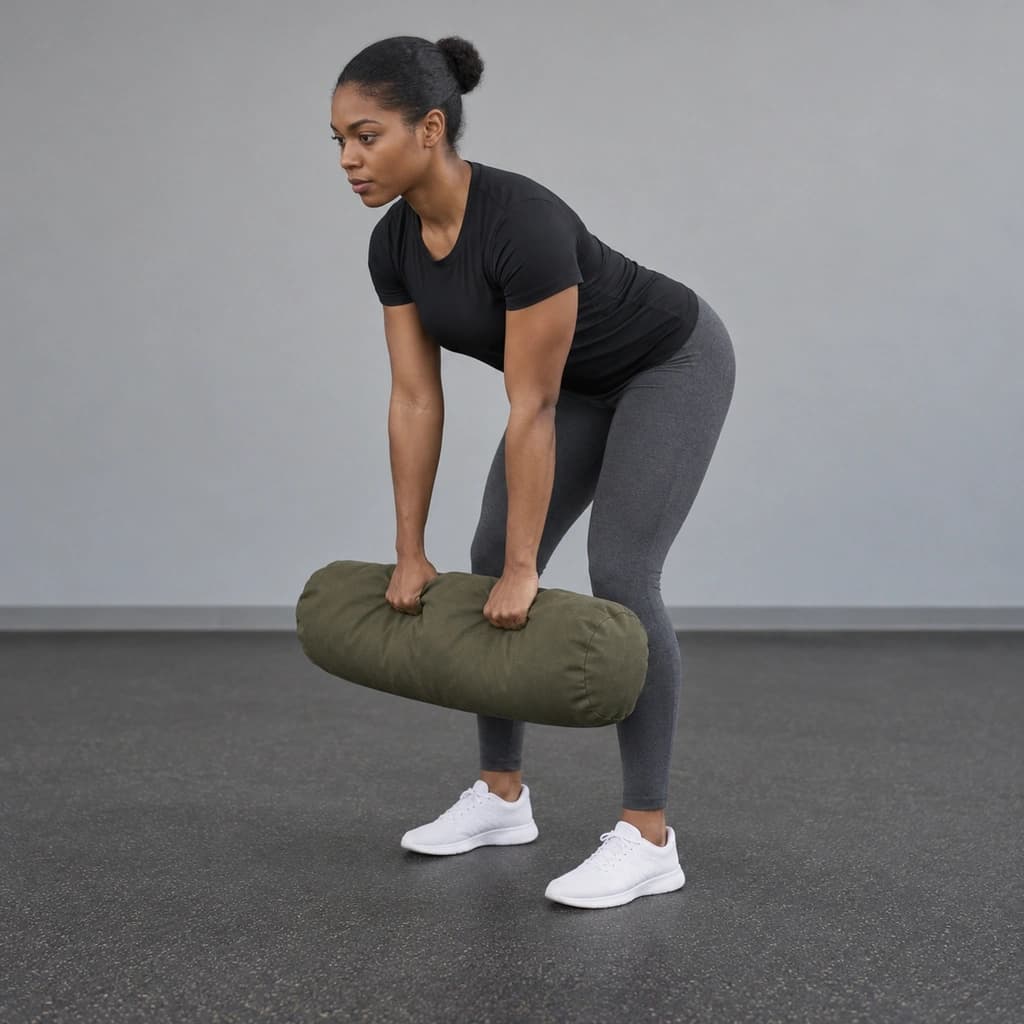Sandbag Bent-Over Row