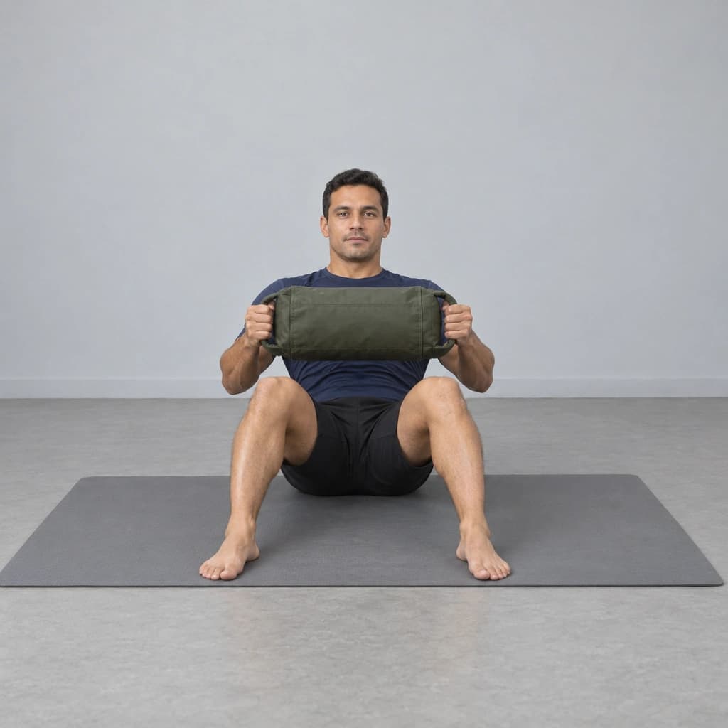 Sandbag Russian Twist