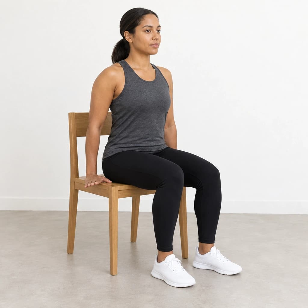 Seated Chair Press-Up