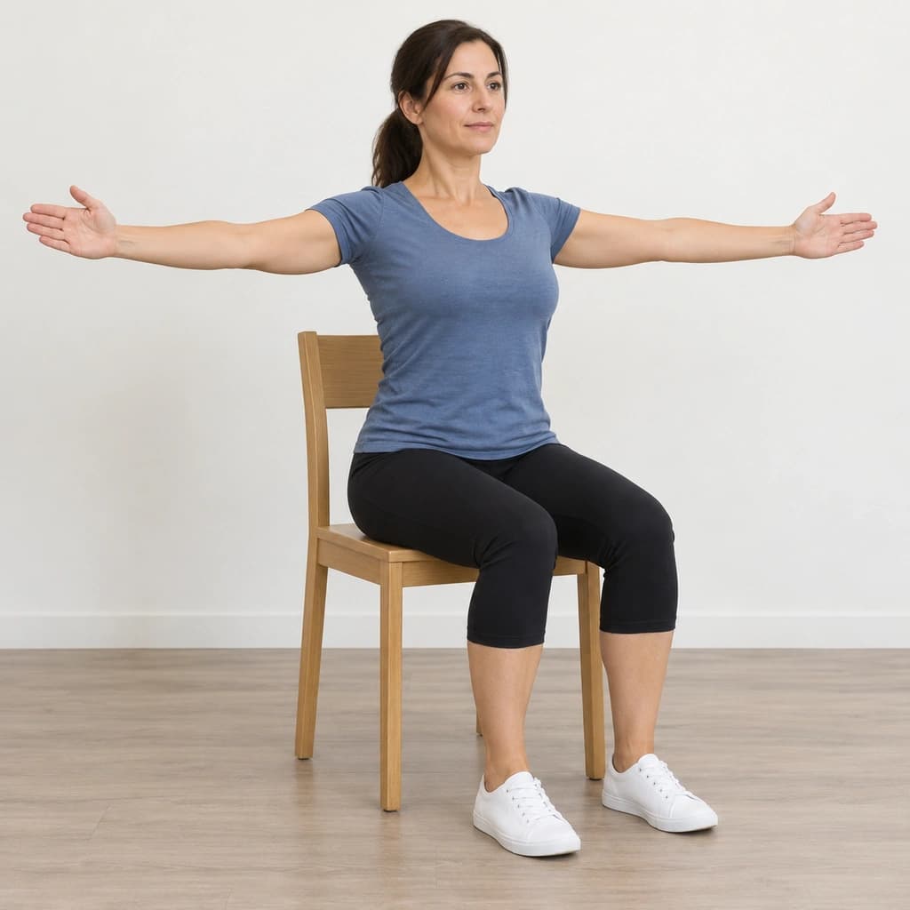 Seated Chest Stretch