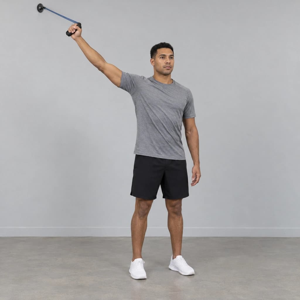 Single-Arm Band Diagonal Extension Pattern