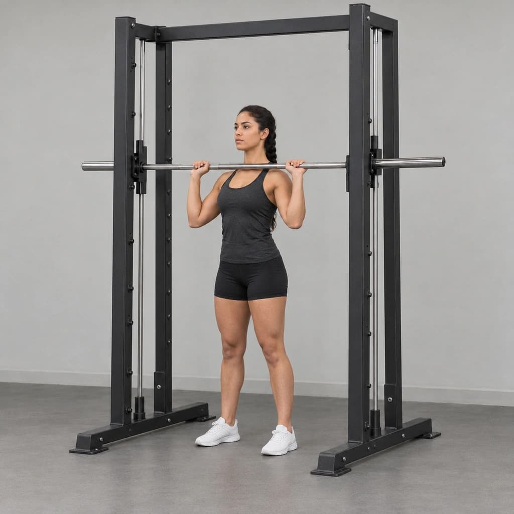 Smith Machine Standing Military Press