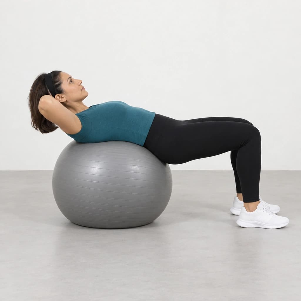 Stability Ball Crunch