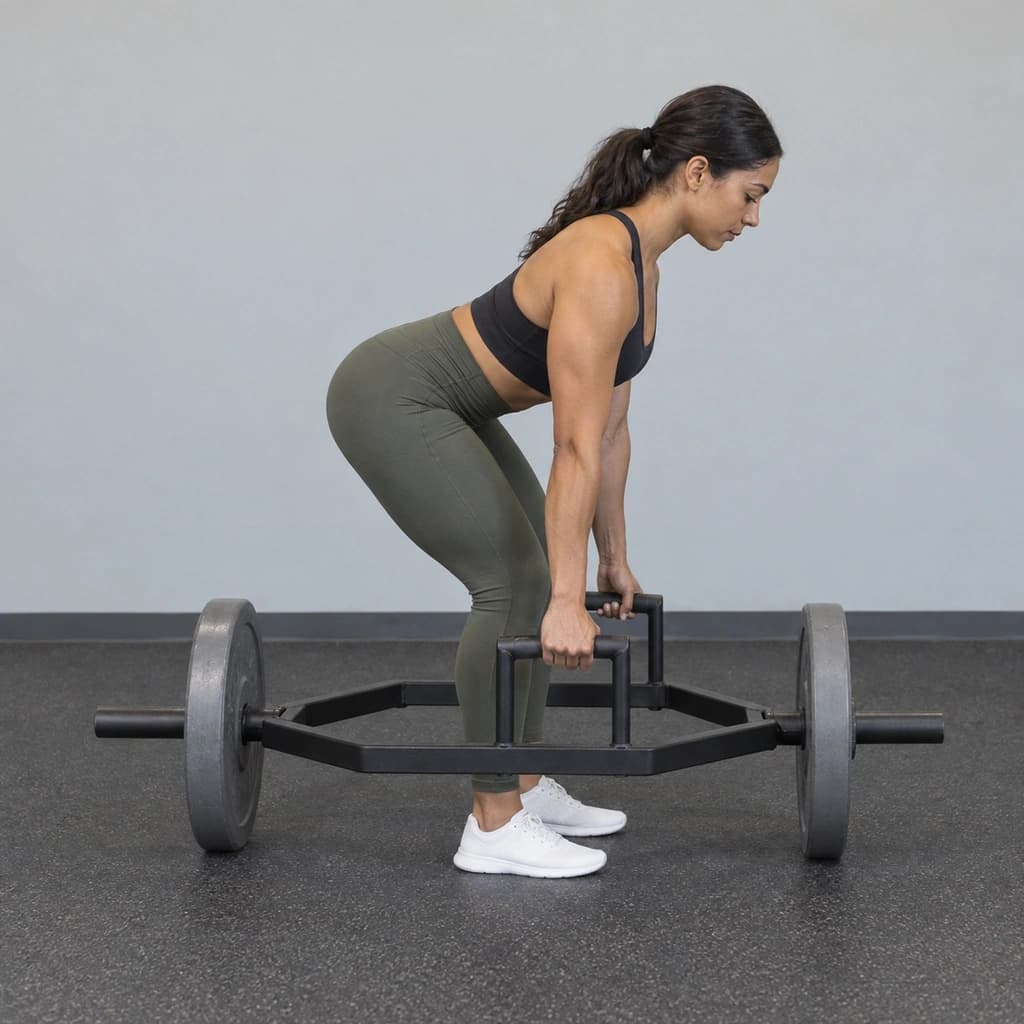 Trap Bar Bent-Over Row