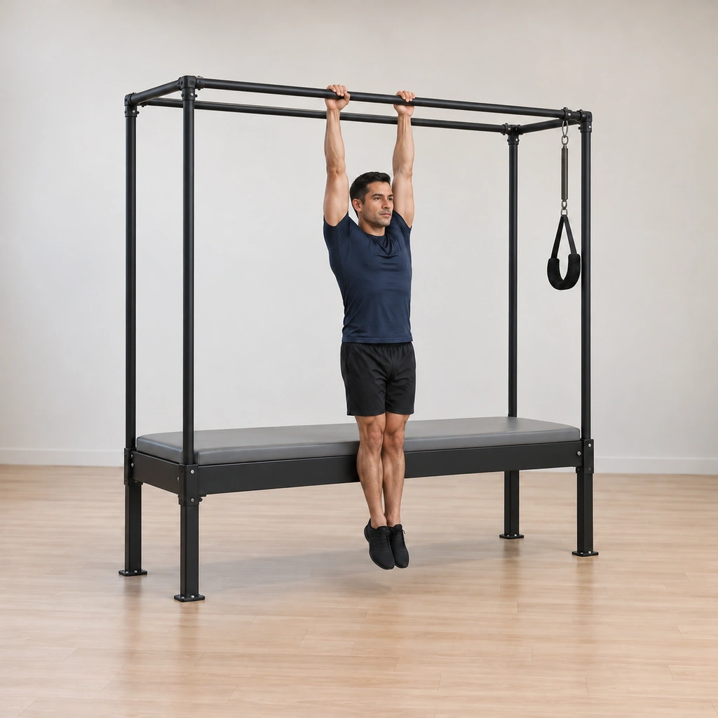 His legs sweep back down and hug together beneath him, completing the circle and returning to the reaching-down position ready to reverse direction.
